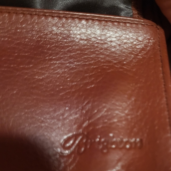 Brighton Crossbody Wallet Purse Brown Crocodile - Picture 11 of 13